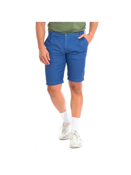 Pantaloni La Martina albastru