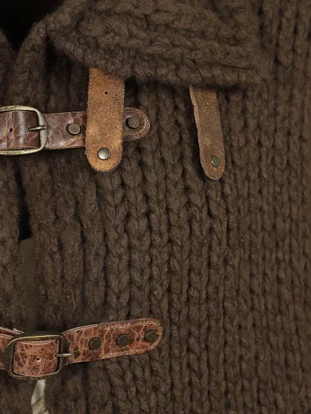 Geacă Polo Ralph Lauren din cașmir cu broderie albastru