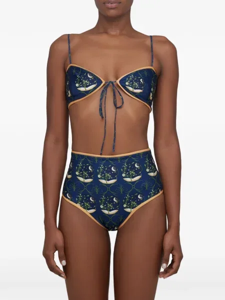 Top Agua By Agua Bendita niebieski