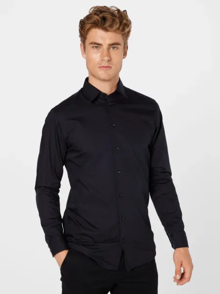 SELECTED HOMME Cămașă Ethan' negru