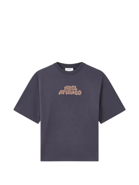 Tricou Axel Arigato cu autograf gri