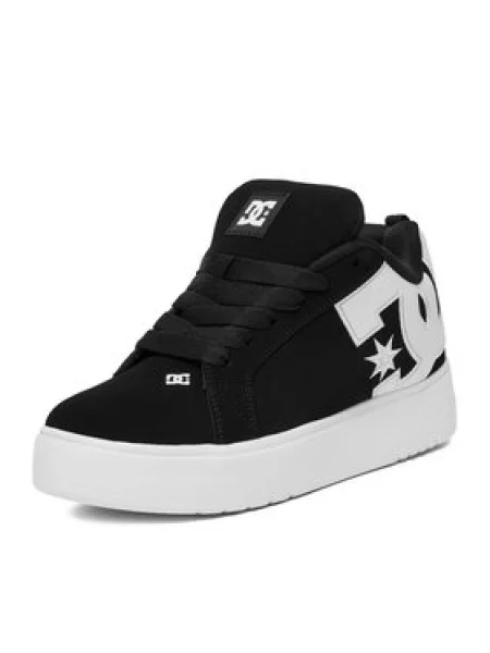 Sneakersy DC Shoes EO-COURT GRAFFIK PLATFORM čierna