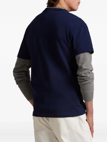 Căciulă Polo Ralph Lauren de catifea cord cu dungi de costum alb