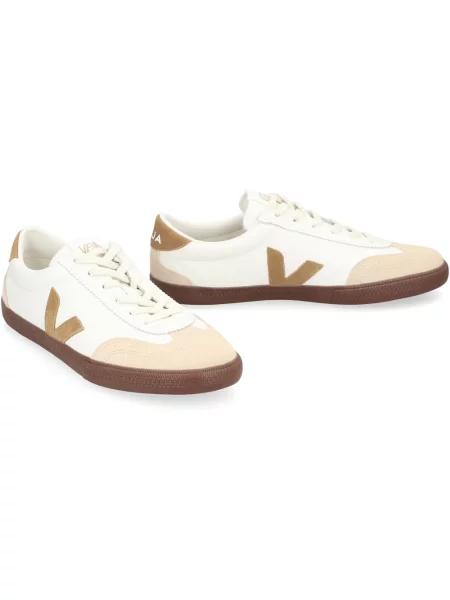 Veja sneakersy skórzane Volley biały