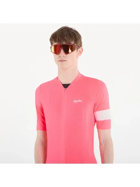 Tricou Rapha din jerseu alb
