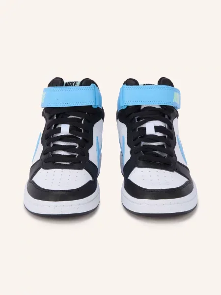 Nike Wysokie Sneakersy Court Borough Mid schwarz białe