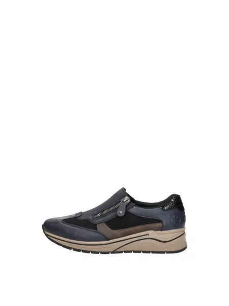 Sneakersy Rieker niebieskie