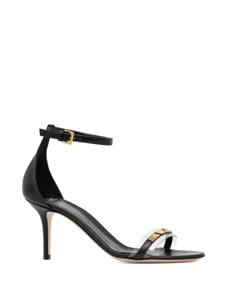 Sandale Elisabetta Franchi cu autograf negru