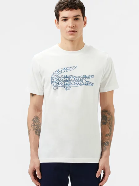 Футболка Lacoste біла