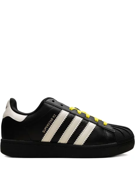 Sneakerși Adidas Superstar cu dungi verde