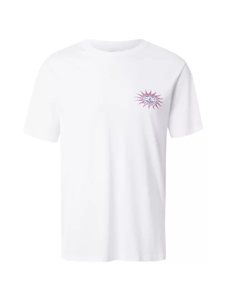 Volcom Tricou Sunlog albastru marin / magenta alb