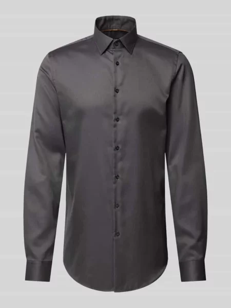 Koszula biznesowa o kroju slim fit z bardzo długim rękawem Jake*s