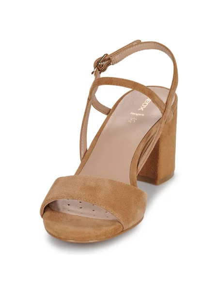 Pantofi Geox din piele maro