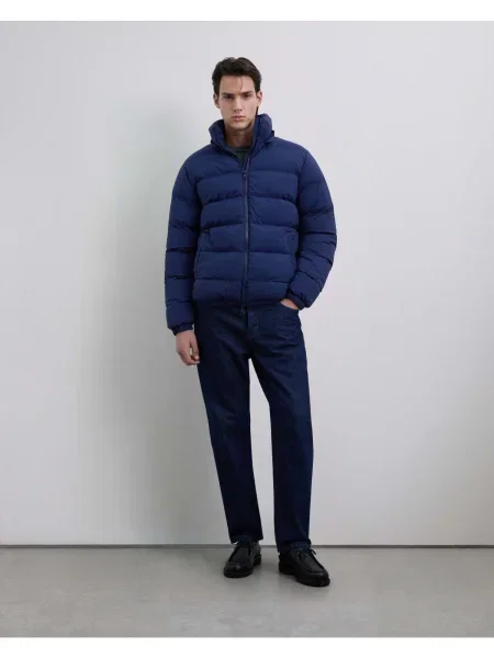 Scalpers Zimní bunda Scmalmo tmavě modrá