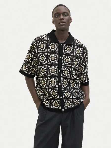 Jack&Jones Риза Cartagena черен