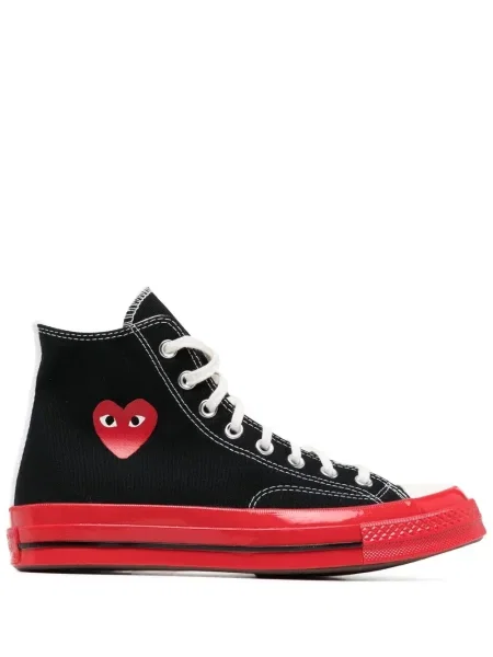 Sneakerși Comme Des Garçons Play X Converse negru