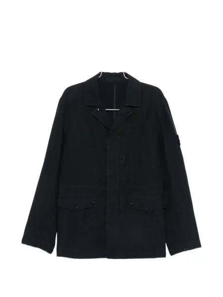 Geacă Stone Island cu strasuri albastru