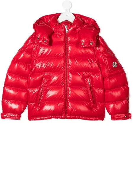 Płaszcz dziecięcy Moncler Enfant czerwony