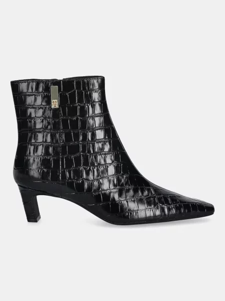 TOMMY HILFIGER Cizme glezne negru