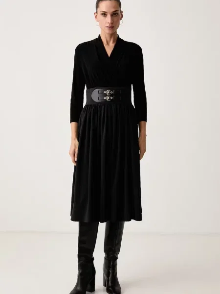 Joseph Ribkoff rochie evazată negru