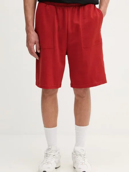 Tommy Hilfiger sportske kratke hlače muške s pamukom crvena