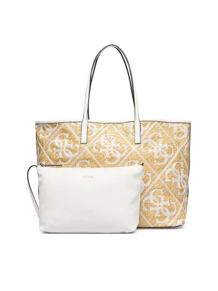 Сумка Guess Kirsten бежевий