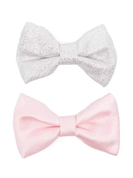 Keprová mikina Ombre Clothing s mašlí stříbrná