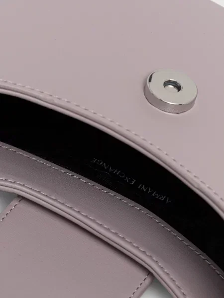 Кожаная сумка через плечо Armani Exchange