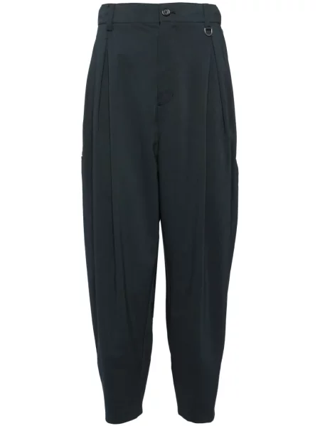 Plisované zúžené kalhoty Songzio šedé