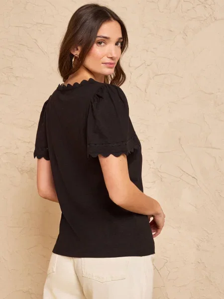 Love & roses Tricou negru