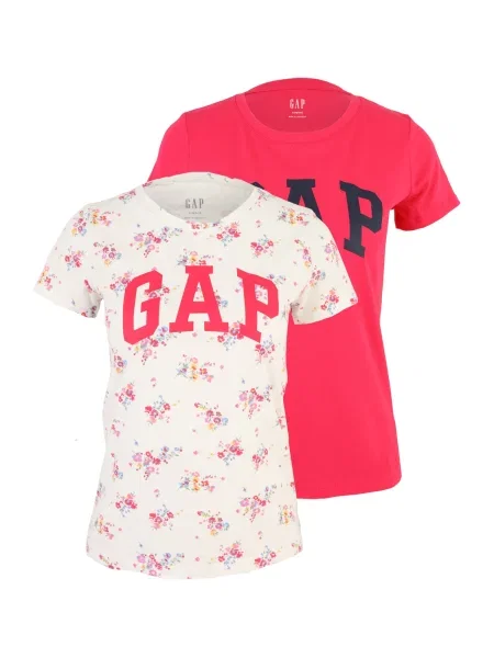 Gap Petite Tricou crem / purpuriu