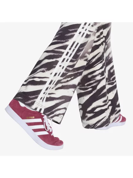 Nohavice Adidas Originals s potlačou so vzorom zebry