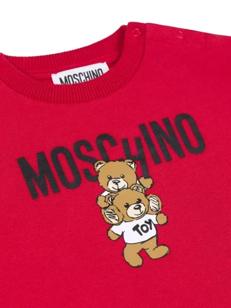 Bluza dziecięca Moschino czerwona
