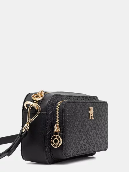 TOMMY HILFIGER Torba za čez ramo črna