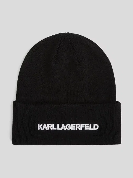 Karl Lagerfeld căciulă negru