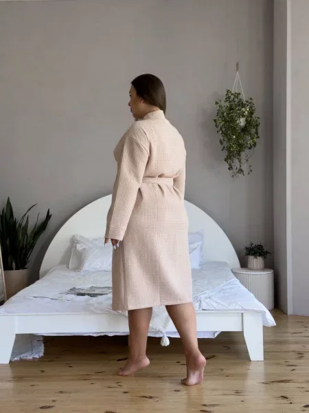 Халат Cosy бежевый