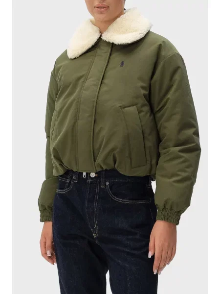 Пуховик Polo Ralph Lauren зеленый