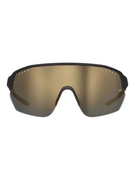 Okulary przeciwsłoneczne Under Armour Gamedat II/G S3 metalized black/grey bronze mirror czarne