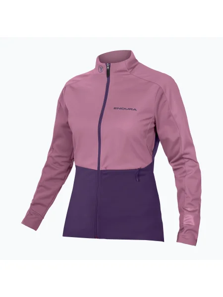 Дамско яке за колоездене Endura Windchill II bramble виолетово