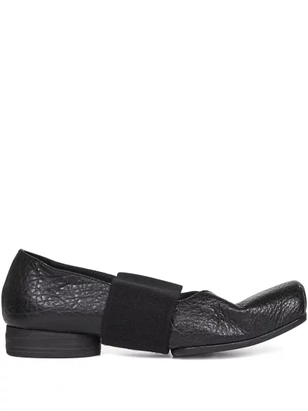 Balerini Uma Wang din piele negru