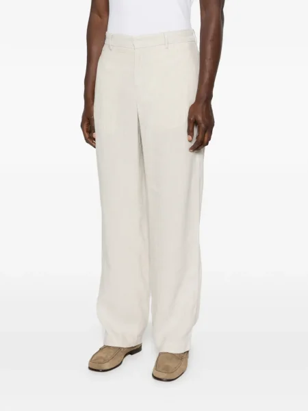 Pantaloni Barena cu model herringbone