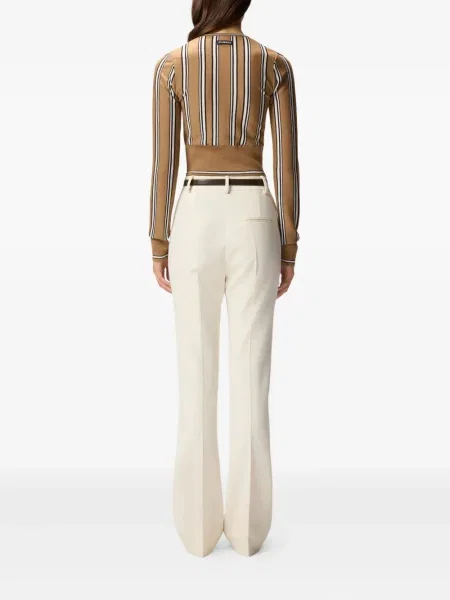 Cardigan Pinko cu dungi maro