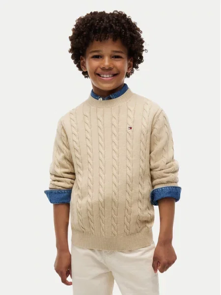 Svetr Tommy Hilfiger béžový