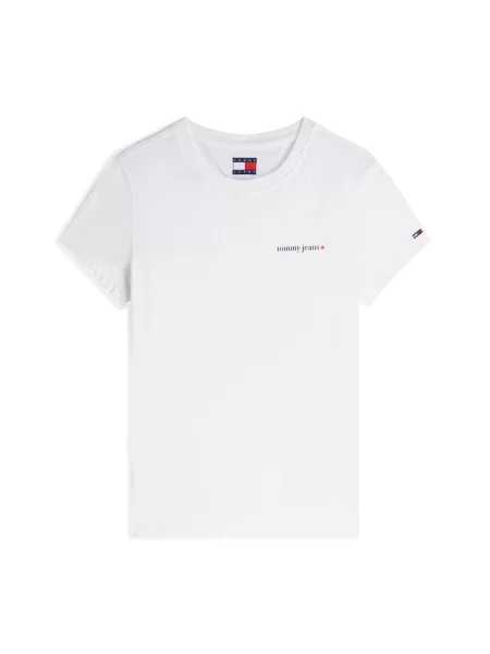 Tommy Jeans Tricou ESS' alb