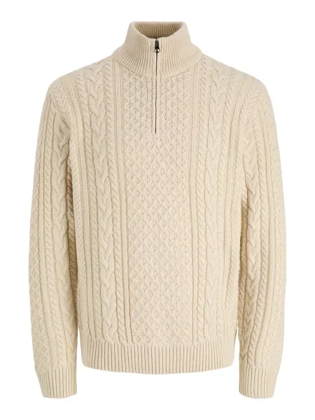 JACK & JONES Pulover Blucallum ecru