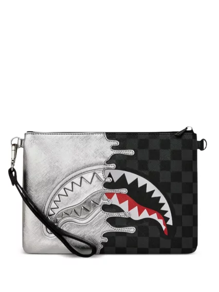 Torba Sprayground w kratę z nadrukiem