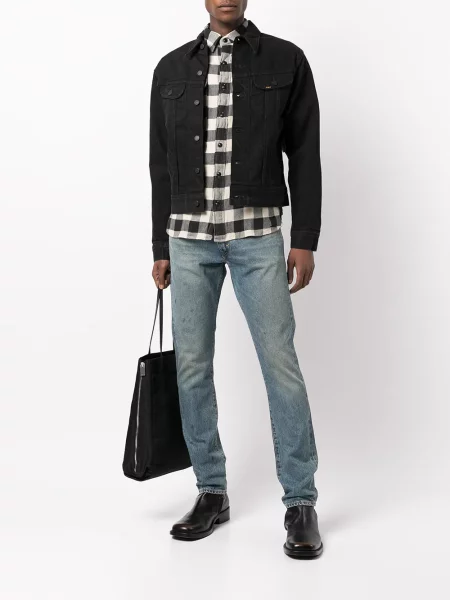 Džinsinė striukė Ralph Lauren Rrl juoda