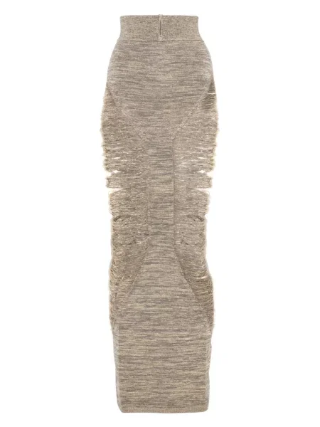 Maxi fusta maxi Rick Owens auriu