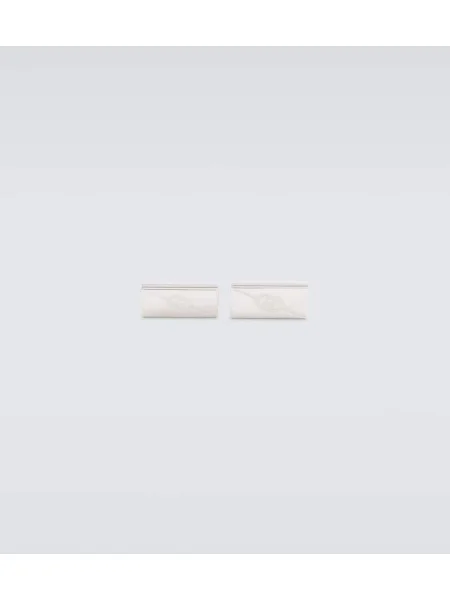 Manžetové knoflíčky Gucci stříbrné