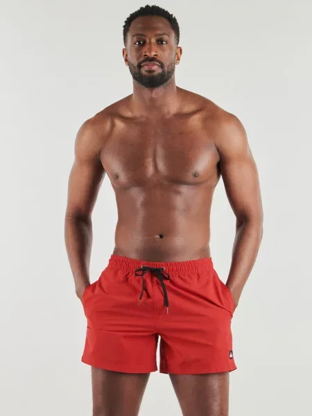 Koupací šortky Quiksilver Everyday Solid Volley salsa červený